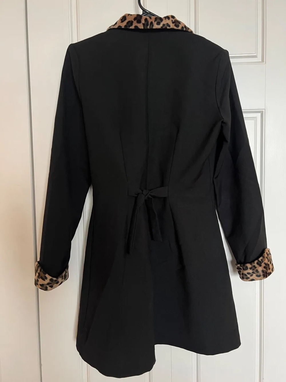 Vintage Cheetah Detail Jacket/Dress - Picture 3 of 4